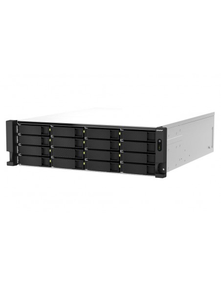 Servidor nas qnap ts - h2287xu - rp - e2378 - 64g 22 bahias 3u rack 64gb