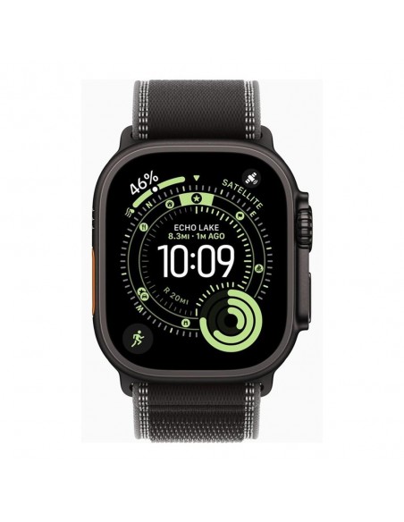 Smartwatch apple watch ultra 3&nbsp;gps + cellular&nbsp;49mm&nbsp;black titanium case black - charcoal trail loop - m - l