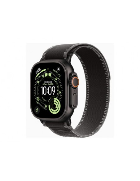 Smartwatch apple watch ultra 3&nbsp;gps + cellular&nbsp;49mm&nbsp;black titanium case black - charcoal trail loop - m - l