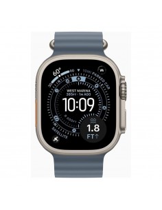 Smartwatch apple watch ultra 3&nbsp;gps + cellular&nbsp;49mm&nbsp;natural titanium case anchor blue ocean band