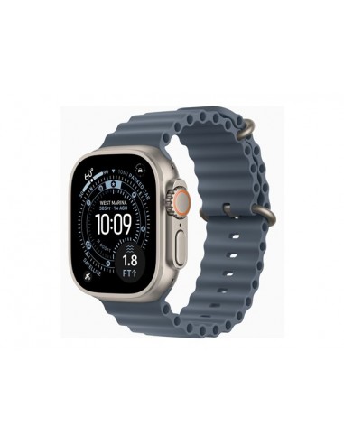 Smartwatch apple watch ultra 3&nbsp;gps + cellular&nbsp;49mm&nbsp;natural titanium case anchor blue ocean band