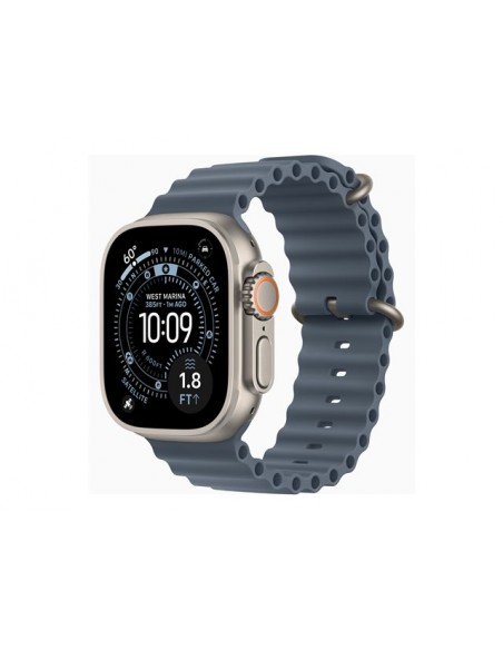 Smartwatch apple watch ultra 3&nbsp;gps + cellular&nbsp;49mm&nbsp;natural titanium case anchor blue ocean band