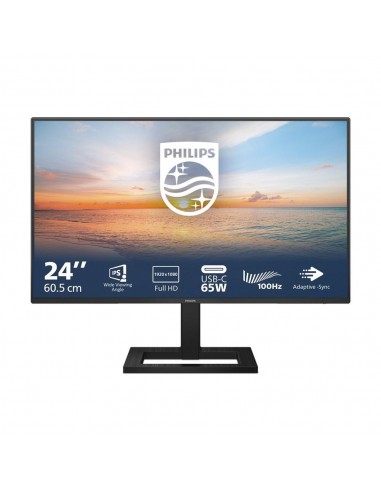 Monitor led 24 pulgadas philips 24e1n1300ae - 00 ips - fhd - hdmi - 100hz - 1ms - vesa 100x100