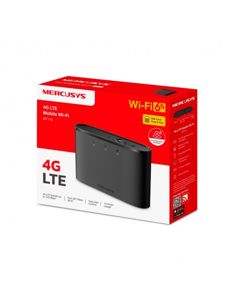 Router portatil wifi 4g lte mercusys mt110 ax300