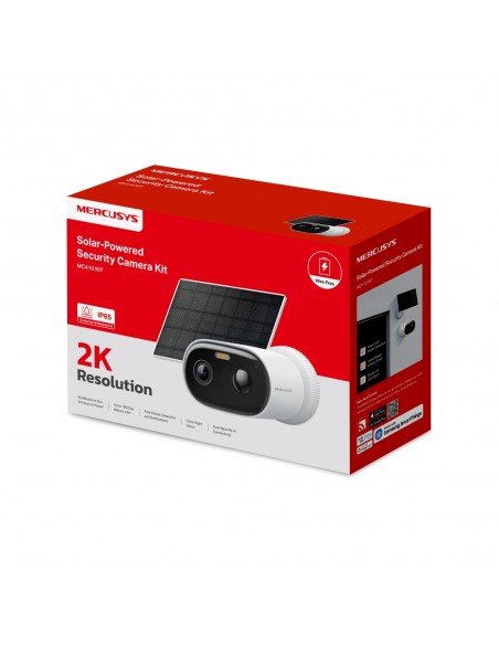 Camara solar mercusys mc410 kit 2k