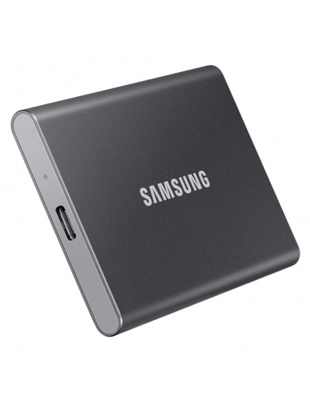 Disco duro externo ssd samsung t7 mu - pc4t0t - ww 4tb usb tipo c gris