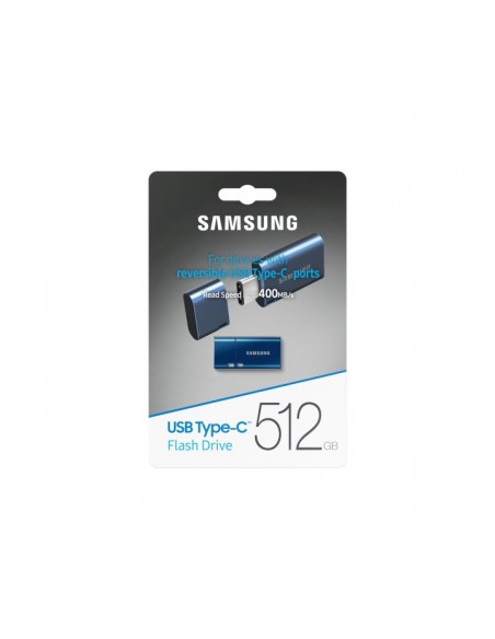Memoria usb samsung usb tipo c 512gb azul Memoria usb samsung usb tipo c 512gb azul
