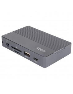 Carcasa disco duro tooq tqe - 2242g para ssd m.2 + hub 11 en 1