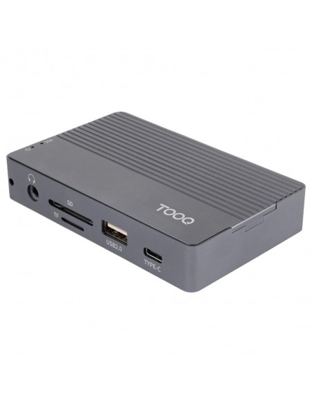 Carcasa disco duro tooq tqe - 2242g para ssd m.2 + hub 11 en 1
