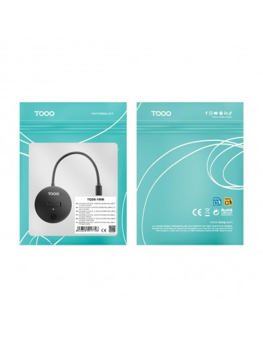 Docking station tooq usb tipo c para ssd m.2