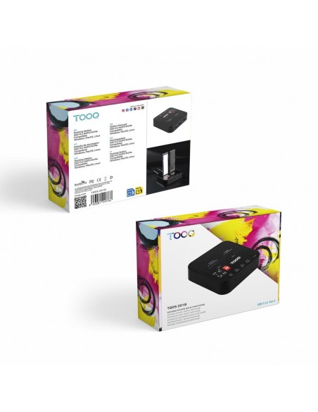 Duplicador disco duro ssd m.2 tooq tqds - 201b Duplicador disco duro ssd m.2 tooq tqds - 201b
