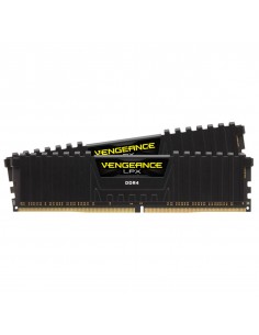 Memoria ram ddr4 32gb kit 2x16 corsair vengeance - pc4 - 25600 - 3200mhz - c16 negro