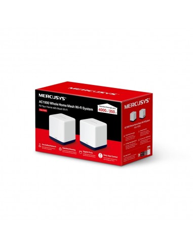 Router mesh mercusys halo h50g - 1900mbps - pack 2 unidades