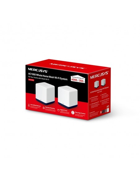 Router mesh mercusys halo h50g - 1900mbps - pack 2 unidades Router mesh mercusys halo h50g - 1900mbps - pack 2 unidades