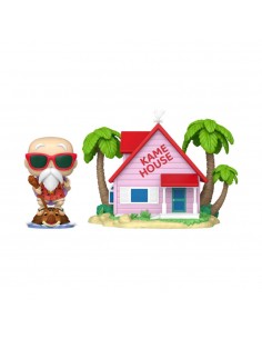 Funko pop town dragon ball master roshi at kame house