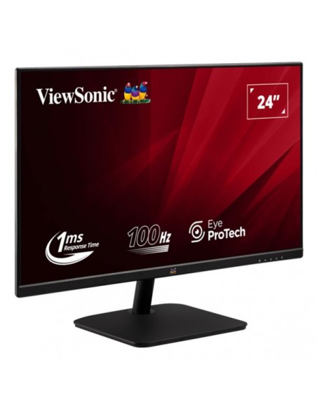 Monitor led gaming 24 pulgadas viewsonic va2432 - h - 2 ips - fhd - hdmi - vga - 75hz - 7ms