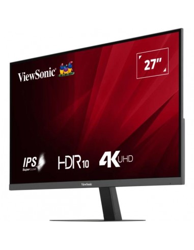Monitor led 27 pulgadas viewsonic va2708 - 4k - hd ips - 4k uhd - dp - hdmi - 60hz - 4ms