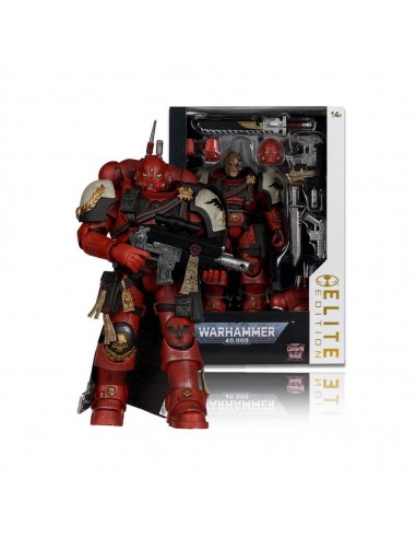 Figura mcfarlane toys warhammer 40k dawn of war 4 captain cyrus elite edition 18cm