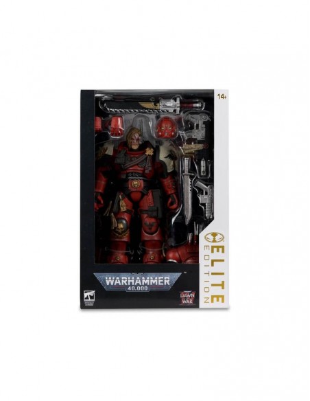 Figura mcfarlane toys warhammer 40k dawn of war 4 captain cyrus elite edition 18cm Figura mcfarlane toys warhammer 40k dawn of war 4 captain cyrus elite edition 18cm