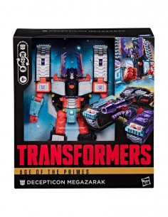 Figura hasbro transformers age of the primes decepticon megazarak