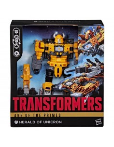 Figura hasbro transformers age of the primes herald of unicron