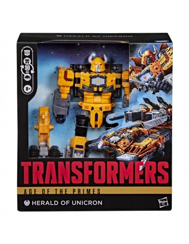 Figura hasbro transformers age of the primes herald of unicron