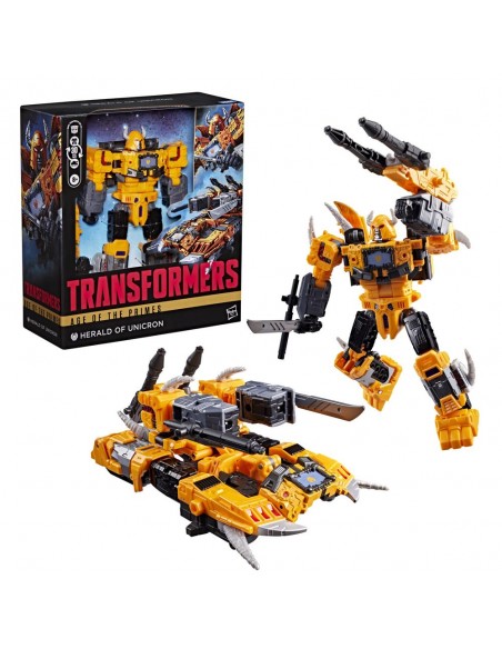 Figura hasbro transformers age of the primes herald of unicron