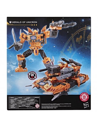 Figura hasbro transformers age of the primes herald of unicron