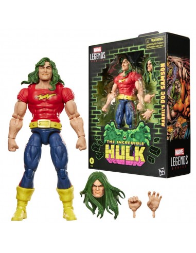 Figura hasbro marvel legends series the incredible hulk marvel's doc samson