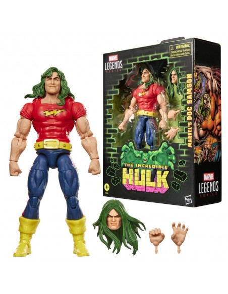 Figura hasbro marvel legends series the incredible hulk marvel's doc samson Figura hasbro marvel legends series the incredible hulk marvel's doc samson