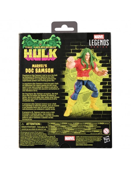 Figura hasbro marvel legends series the incredible hulk marvel's doc samson Figura hasbro marvel legends series the incredible hulk marvel's doc samson