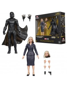 Pack 2 figuras hasbro marvel legends series thunderbolts valentina allegra de fontaine & marvel's the void