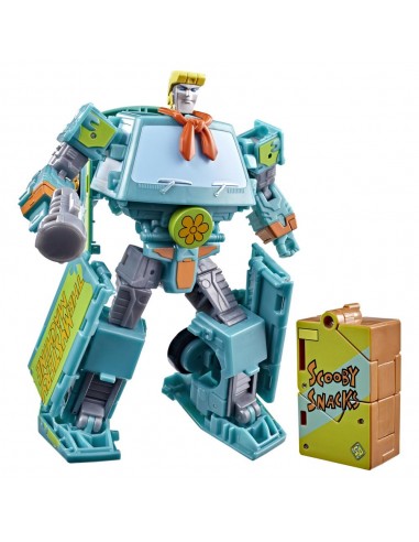 Set figuras hasbro transformers scooby doo mysterious prime and automutt