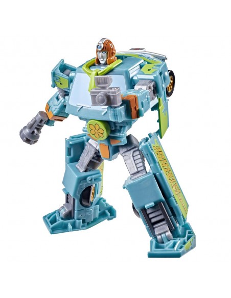 Set figuras hasbro transformers scooby doo mysterious prime and automutt