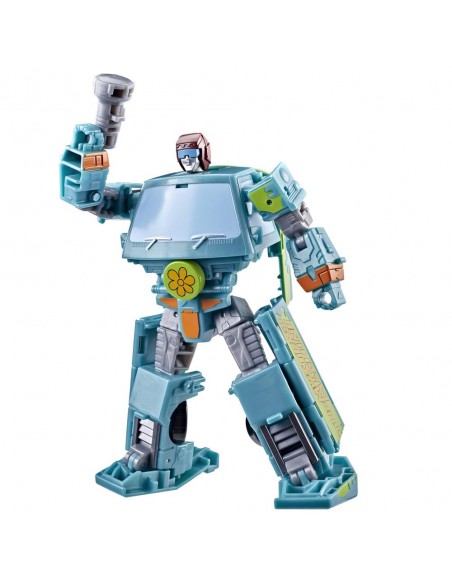 Set figuras hasbro transformers scooby doo mysterious prime and automutt