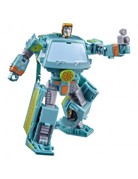 Set figuras hasbro transformers scooby doo mysterious prime and automutt