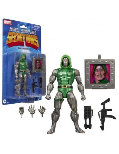Figura hasbro marvel legends series secret wars doctor doom
