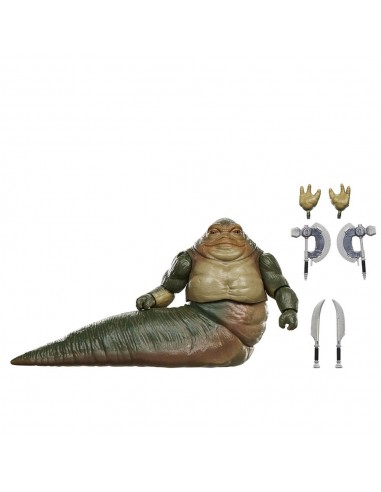 Figura hasbro star wars the mandalorian and grogu rotta the hutt