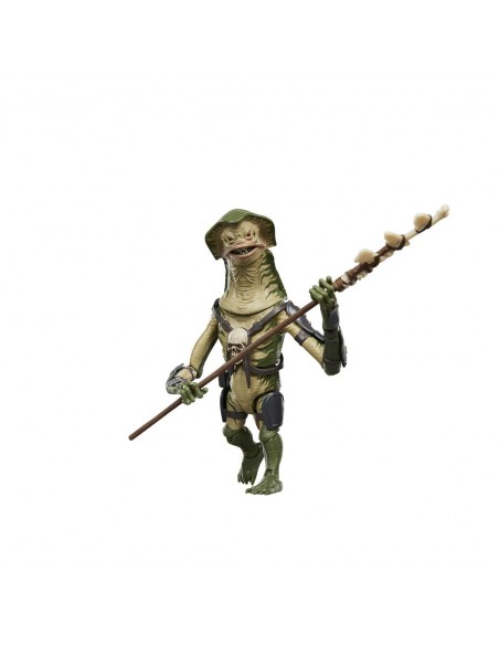 Figura hasbro star wars the mandalorian and grogu amani guard