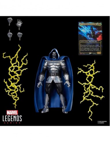 Figura hasbro marvel legends series x magic: the gathering dr. doom 2099