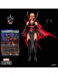 Figura hasbro marvel legends series x magic: the gathering malice (sue storm)