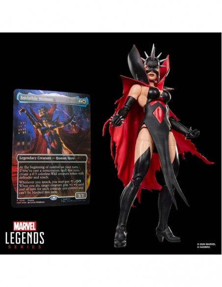 Figura hasbro marvel legends series x magic: the gathering malice (sue storm) Figura hasbro marvel legends series x magic: the gathering malice (sue storm)