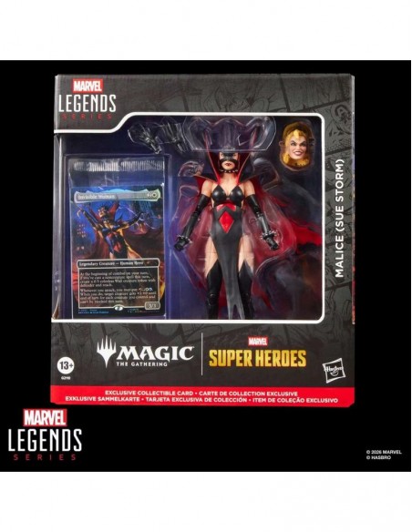 Figura hasbro marvel legends series x magic: the gathering malice (sue storm) Figura hasbro marvel legends series x magic: the gathering malice (sue storm)