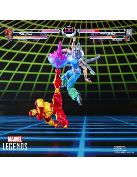 Figura hasbro marvel legends series iron man vs marvel's spiral Figura hasbro marvel legends series iron man vs marvel's spiral