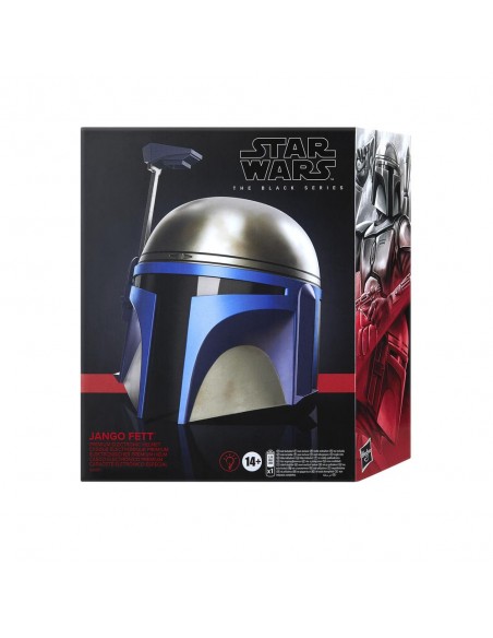 Réplica casco electrónico hasbro star wars the black series jango fett Réplica casco electrónico hasbro star wars the black series jango fett