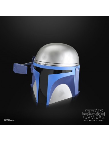 Réplica casco electrónico hasbro star wars the black series jango fett