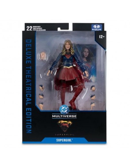 Figura mcfarlane dc multiverse supergirl deluxe theatrical edition 17cm