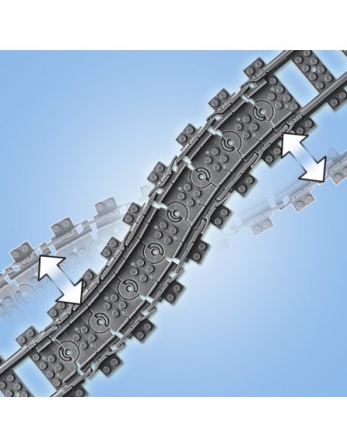 Lego city trains vias
