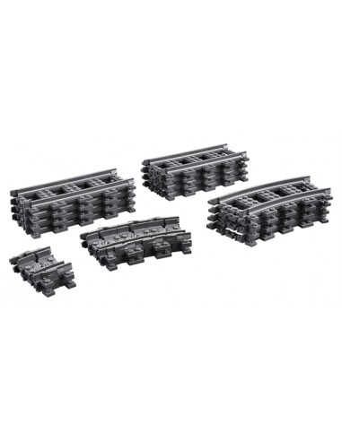 Lego city trains vias