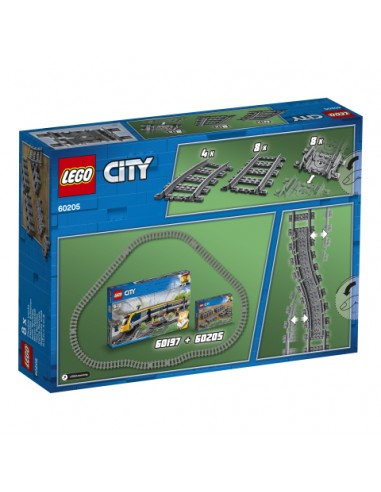 Lego city trains vias